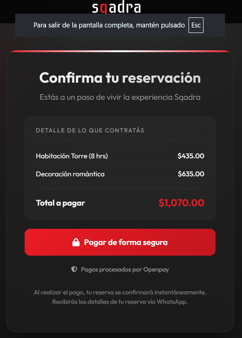 Confirmación